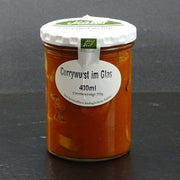Currywurst im Glas Bio