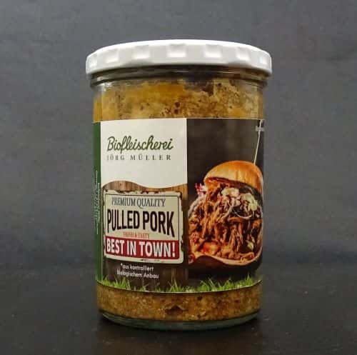 Pulled Pork im Glas Bio