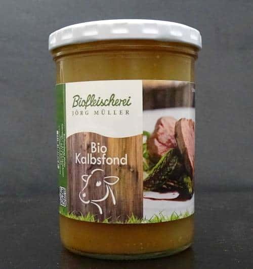 Kalbsfond im Glas Bio