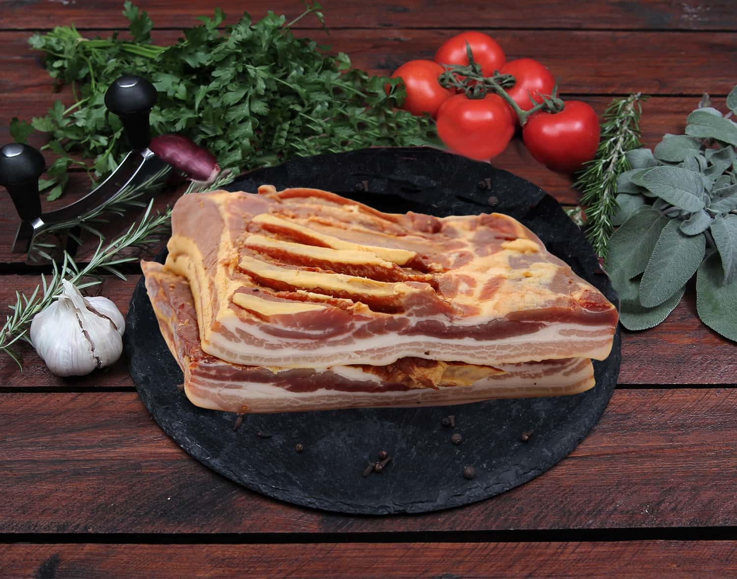 Frühstücksspeck am Stück Bio