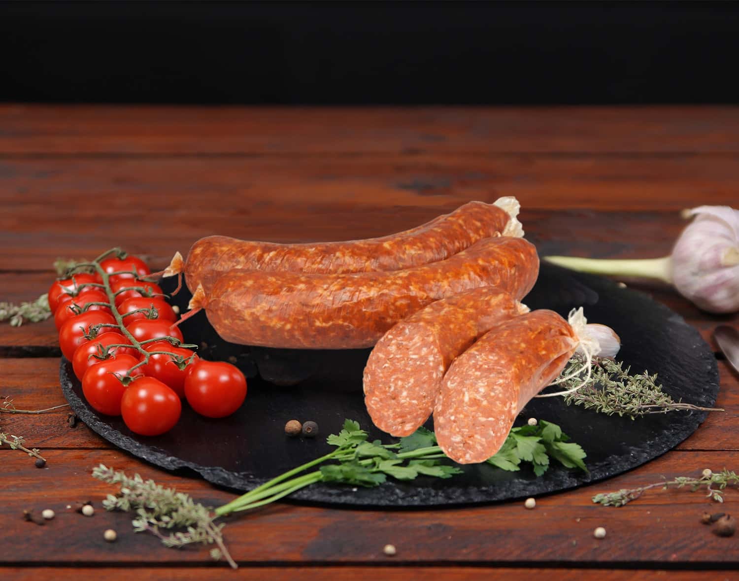 Kottenwurst mit Kümmel, geräuchert Bio