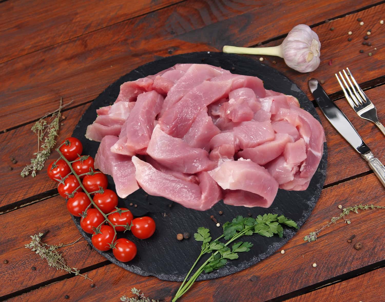 Schweinegeschnetzeltes Bio