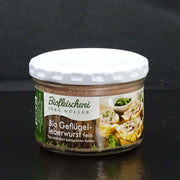 Geflügelleberwurst im Glas Bio
